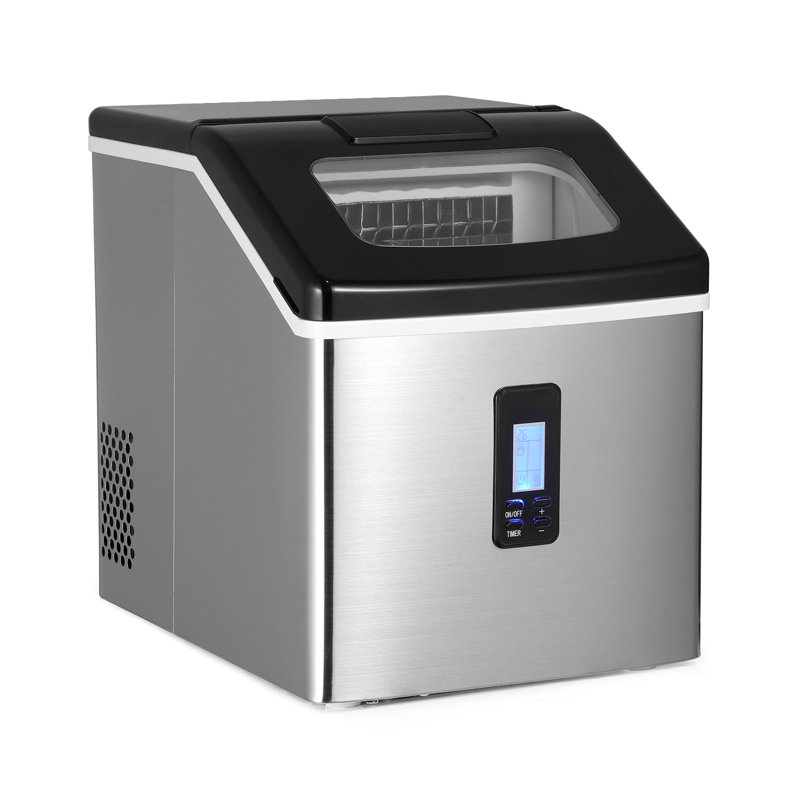 Northair Countertop Square 40 lb. Daily Production Freestanding Clear